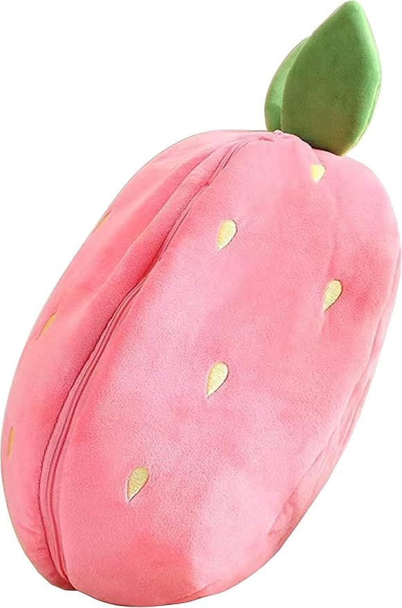 Strawberry Rabbit - Reversible Bunnytoy - Plush Toys for Girls - Strawberry